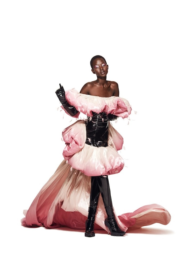 Lil Nas X Christian Cowan NYFW collab Aweng Chuol 0
