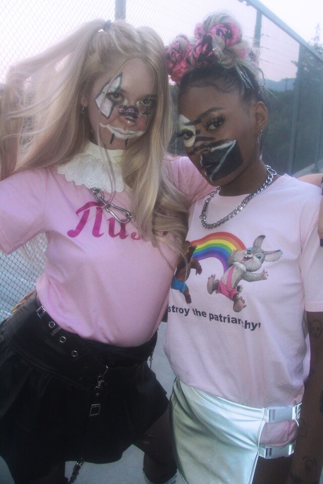 Pussy Riot anti-surveillance make-up 0