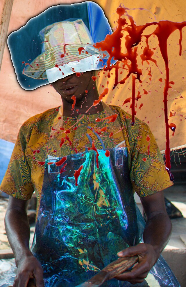 From the series PVC Meatway C Aadesokan, courtesy 5