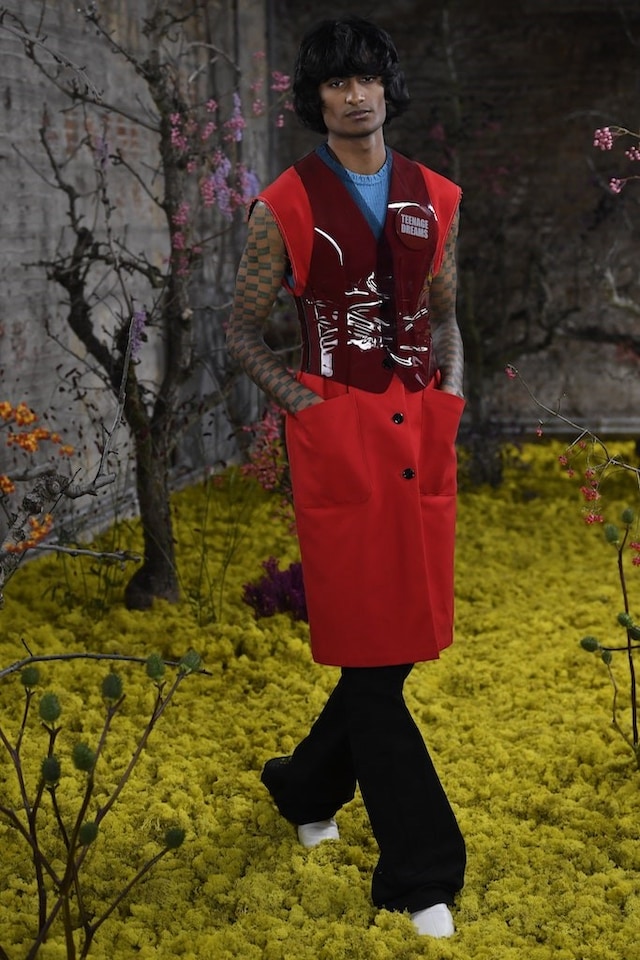Raf Simons SS21 collection horror menswear womenswear 12