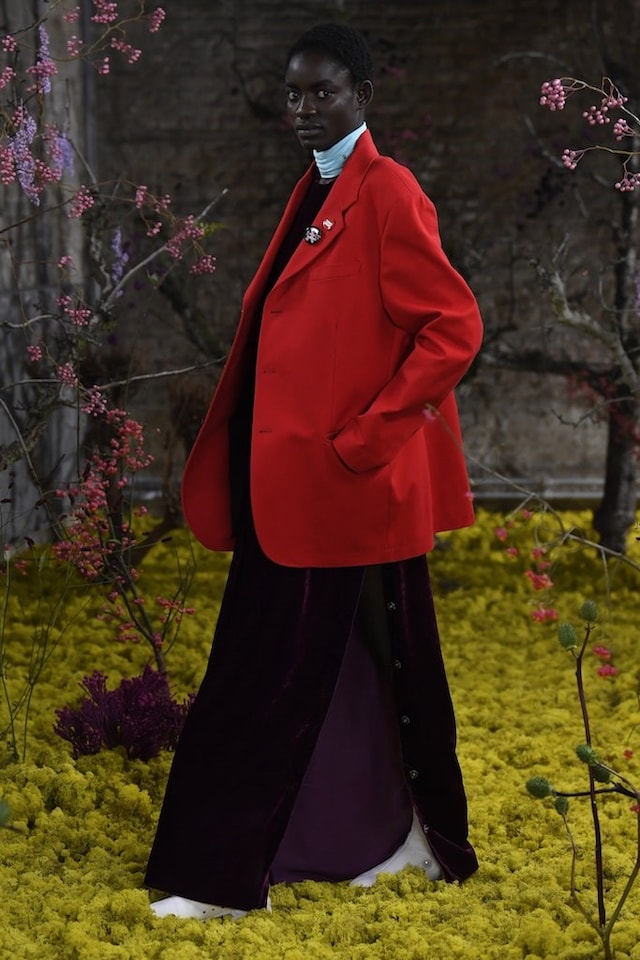 Raf Simons SS21 collection horror menswear womenswear 13