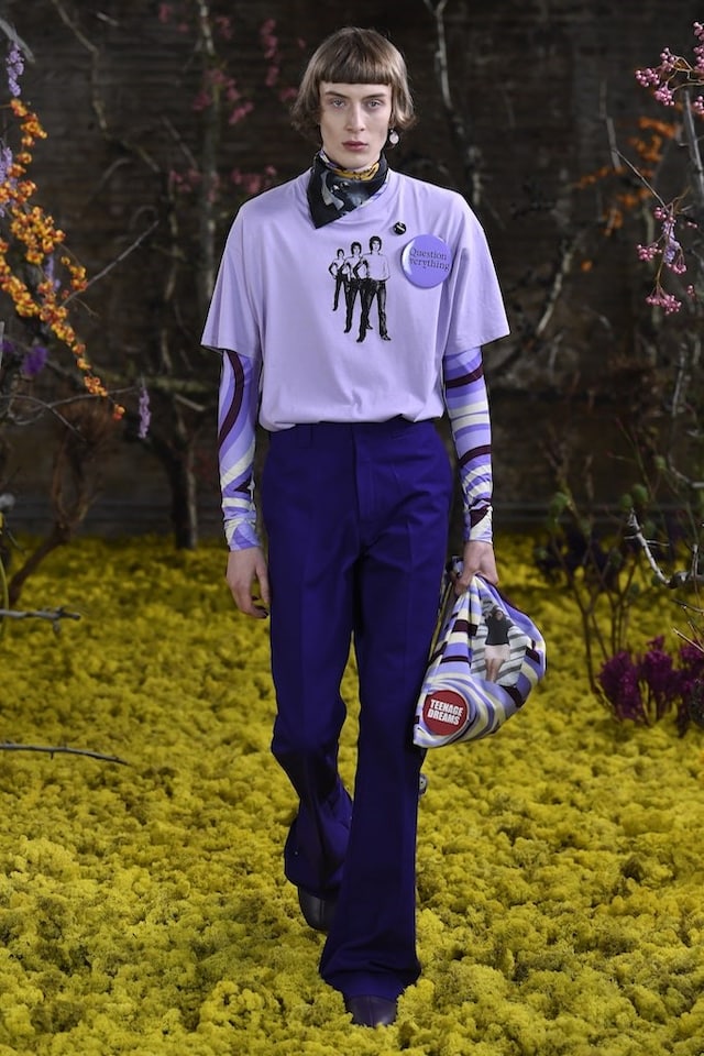 Raf Simons SS21 collection horror menswear womenswear 19