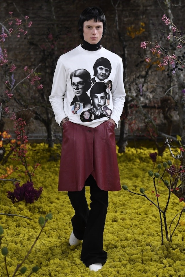 Raf Simons SS21 collection horror menswear womenswear 26