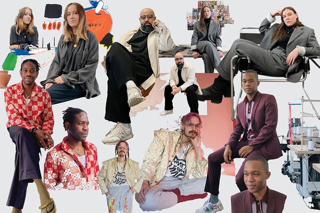 Thebe Magugu and Matty Bovan are up for a Woolmark Award