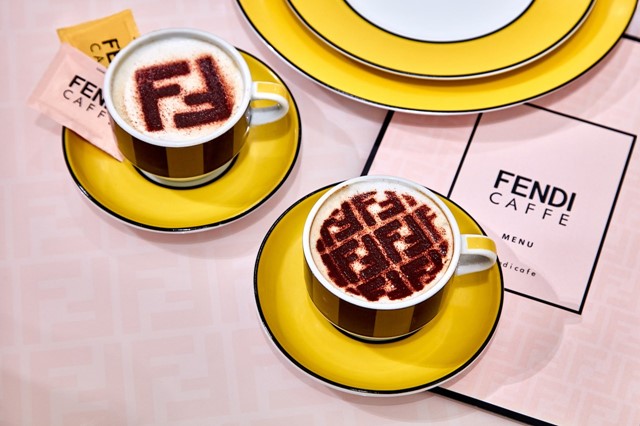 Fendi opened a festive Insta-worthy cafe 