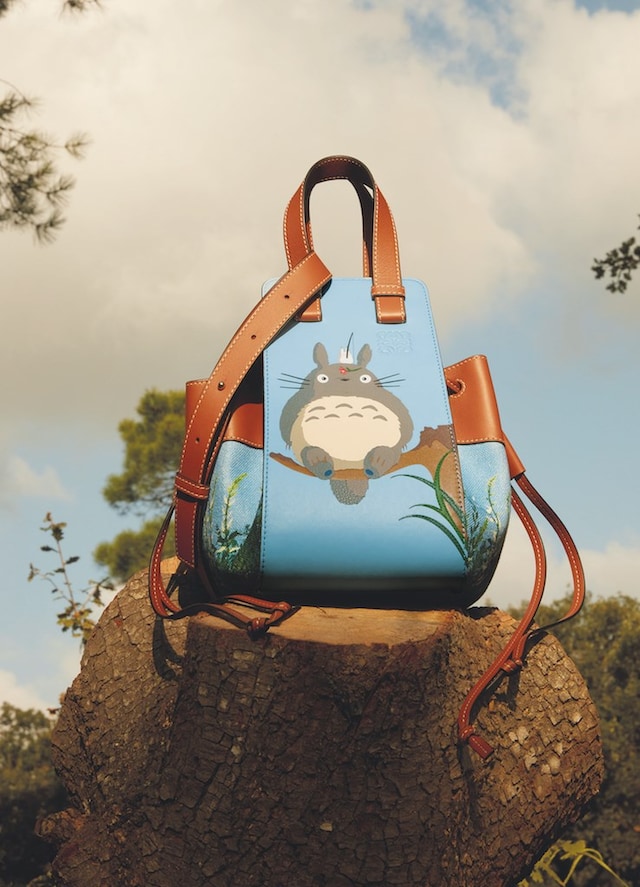 LOEWE x My Neighbor Totoro Hammock bag 7