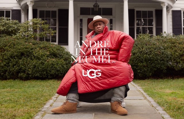 Andre Leon Talley Ugg campaign