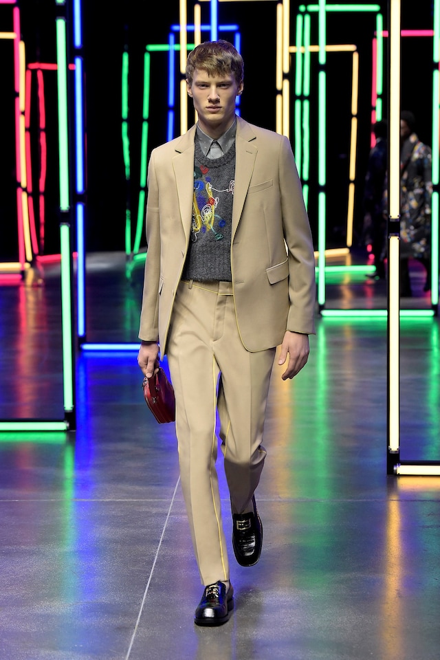 Fendi menswear AW21 collection Noel Fielding 6