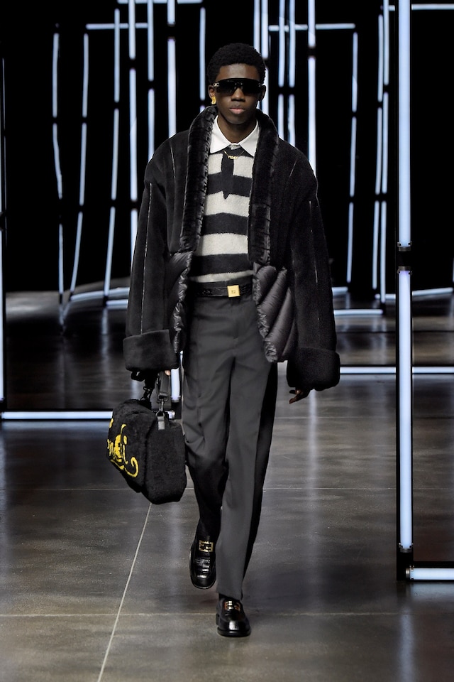 Fendi menswear AW21 collection Noel Fielding 24