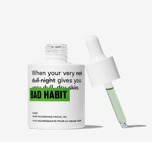 Bad Habit – Dewd Hemp Nourishing Facial Oil
