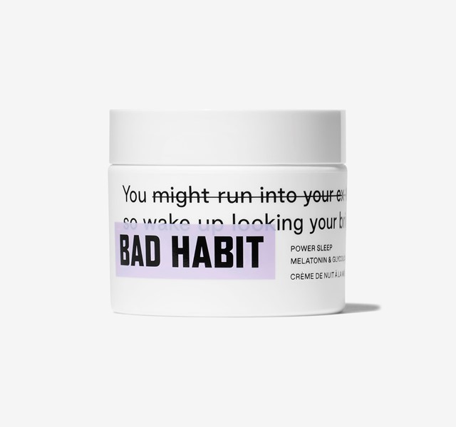 Bad Habit – Power Sleep Melatonin & Glycolic Night Cream
