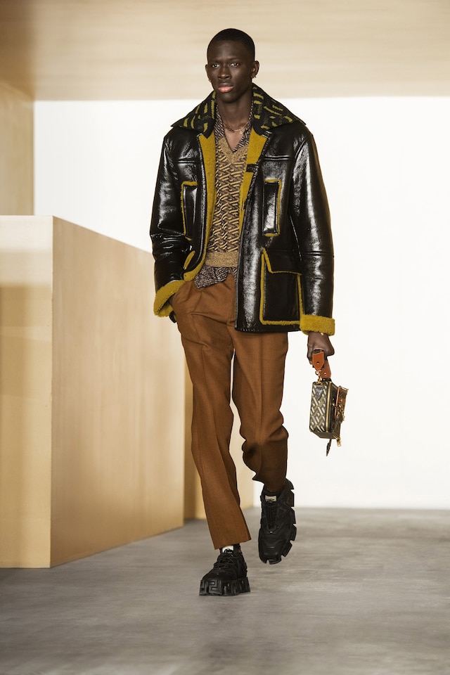 Versace AW21 womenswear menswear show 6