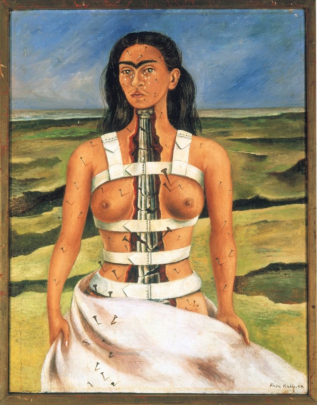 Frida Kahlo, “The Broken Column” (1944)
