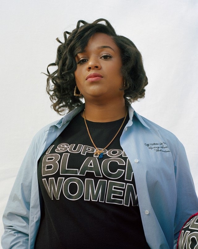 I Support Black Women by Trinice McNally and Off-White