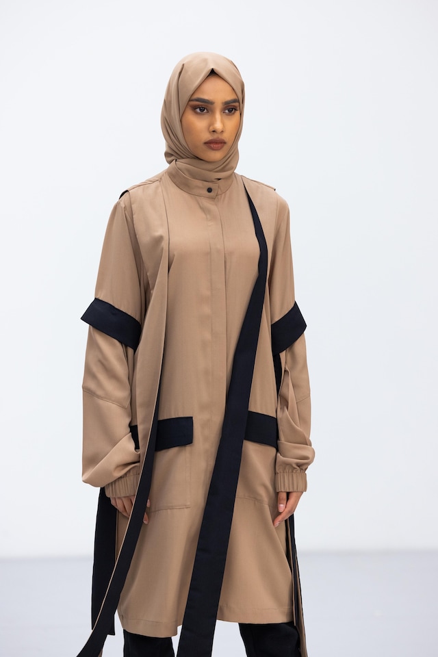 Saeedah Haque SS21 collection abayas VFILES 2