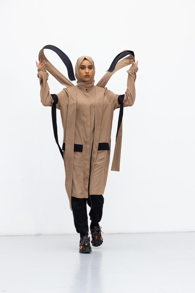 Saeedah Haque SS21 collection abayas VFILES 3
