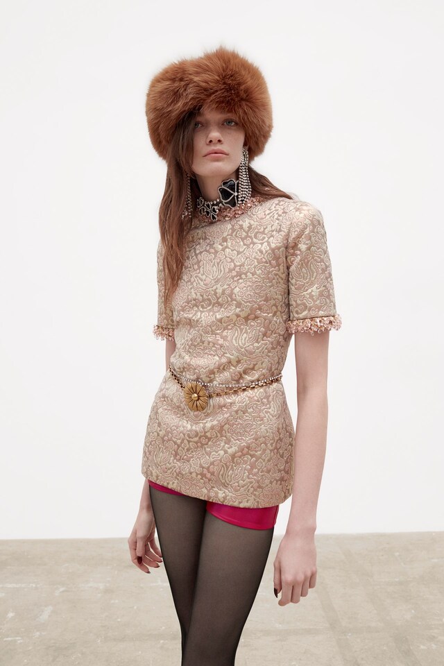 Saint Laurent womenswear AW21 collection Peaches 12 11