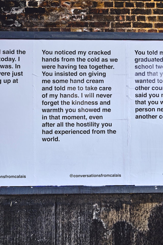 Conversations From Calais 9