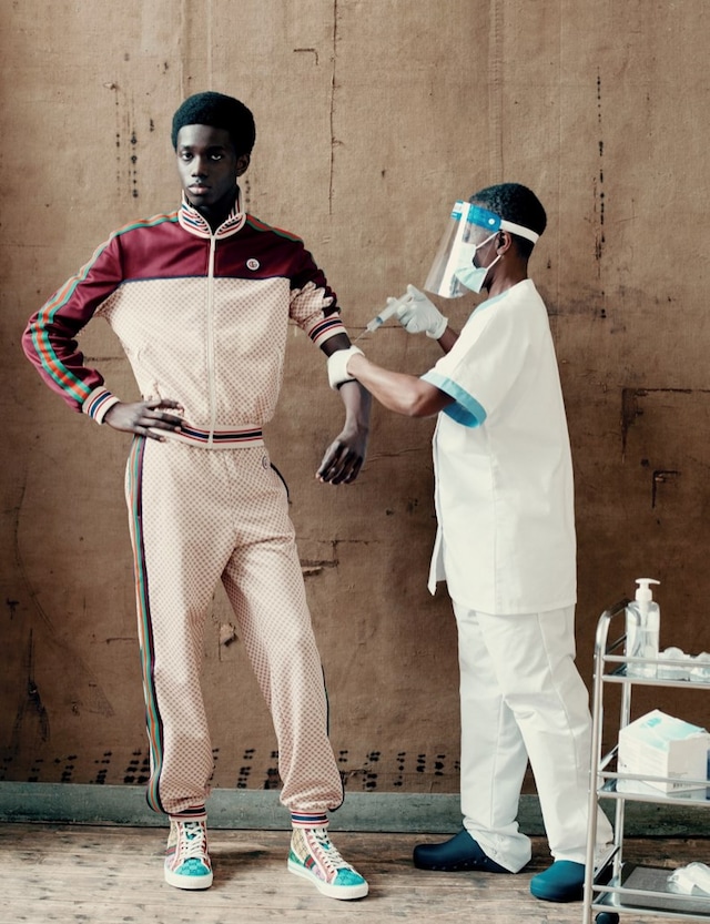 Vaccine cover Dazed