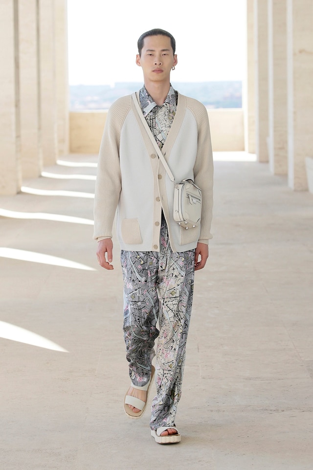 Fendi menswear SS22 collection Milan 1