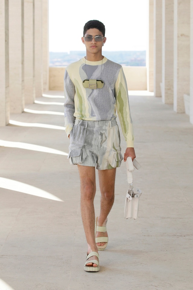 Fendi menswear SS22 collection Milan 4