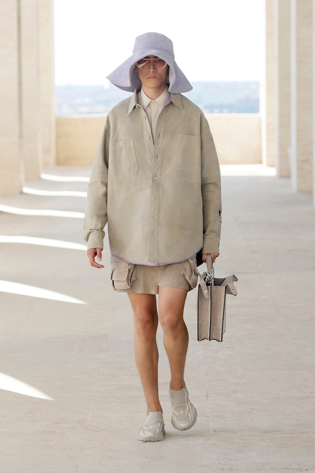 Fendi menswear SS22 collection Milan 5