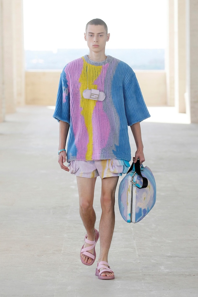 Fendi menswear SS22 collection Milan 15