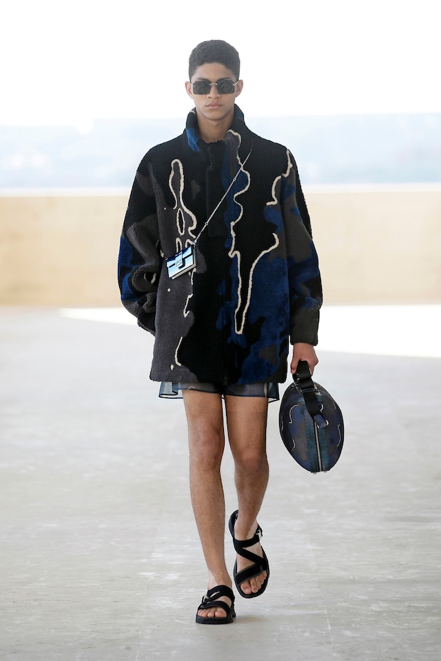 Fendi menswear SS22 collection Milan 24