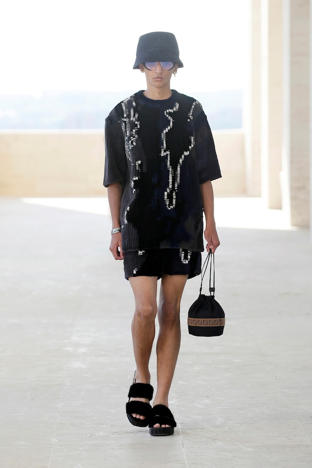 Fendi menswear SS22 collection Milan 28