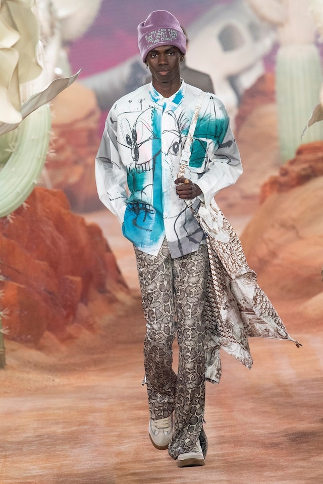 Dior menswear SS22 Travis Scott Kim Jones Cactus Jack collab 18