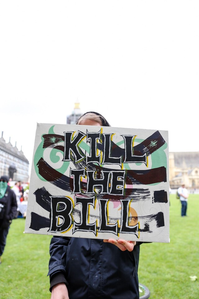 London Kill the Bill emergency protest 14 11