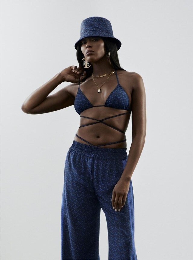 Burberry TB Summer Monogram feat. Naomi Campbell 1