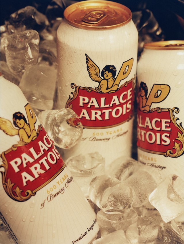 Palace x Stella Artois collab 