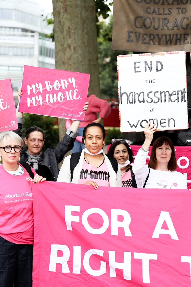 Texas abortion ban protest in London 1 9