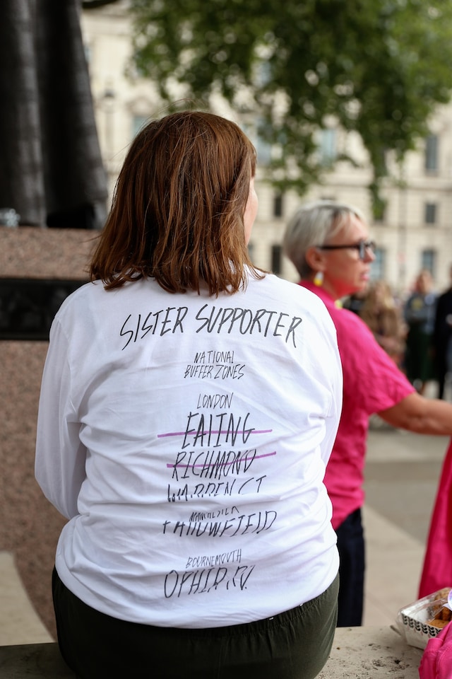 Texas abortion ban protest in London 2 3