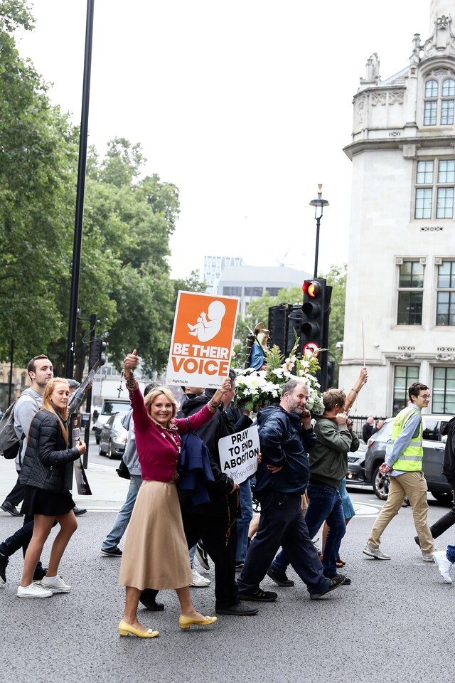 Texas abortion ban protest in London 6 22