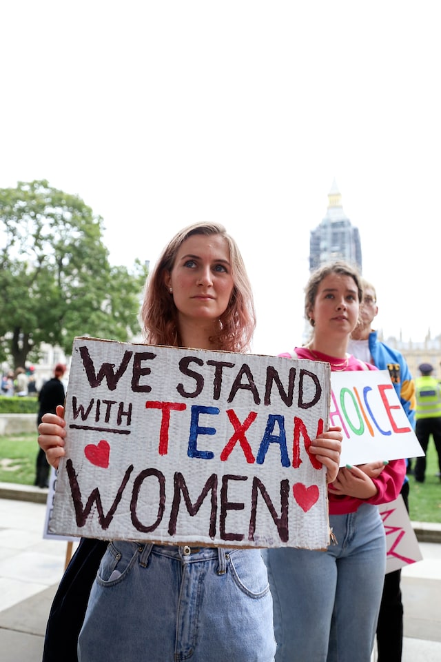 Texas abortion ban protest in London 7 0
