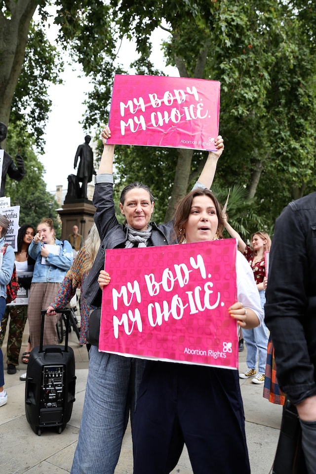 Texas abortion ban protest in London 15 4