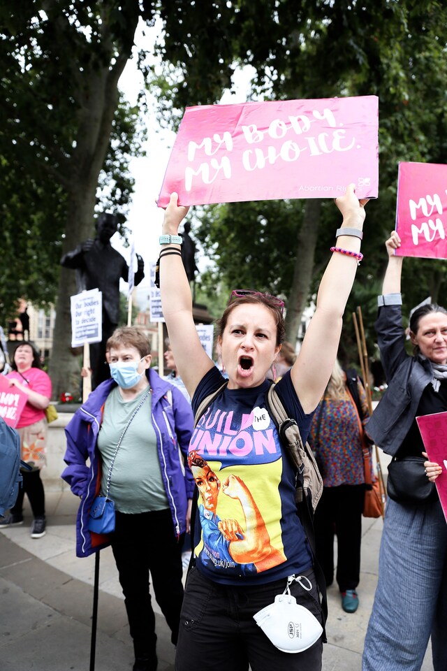 Texas abortion ban protest in London 16 5