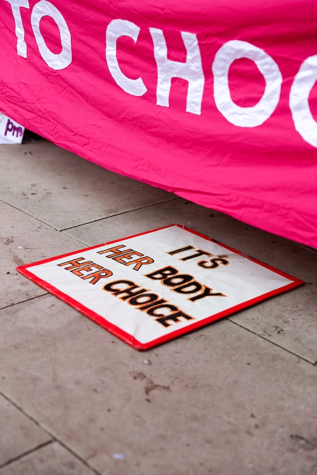 Texas abortion ban protest in London 29 15