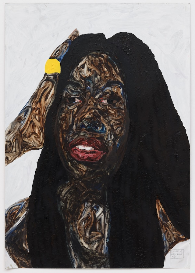 Amoako Boafo, “Yellow Ring” 10