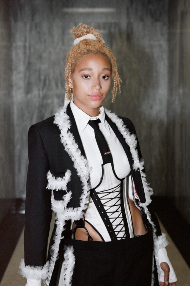 Amandla Stenberg, Thom Browne Fittings 2