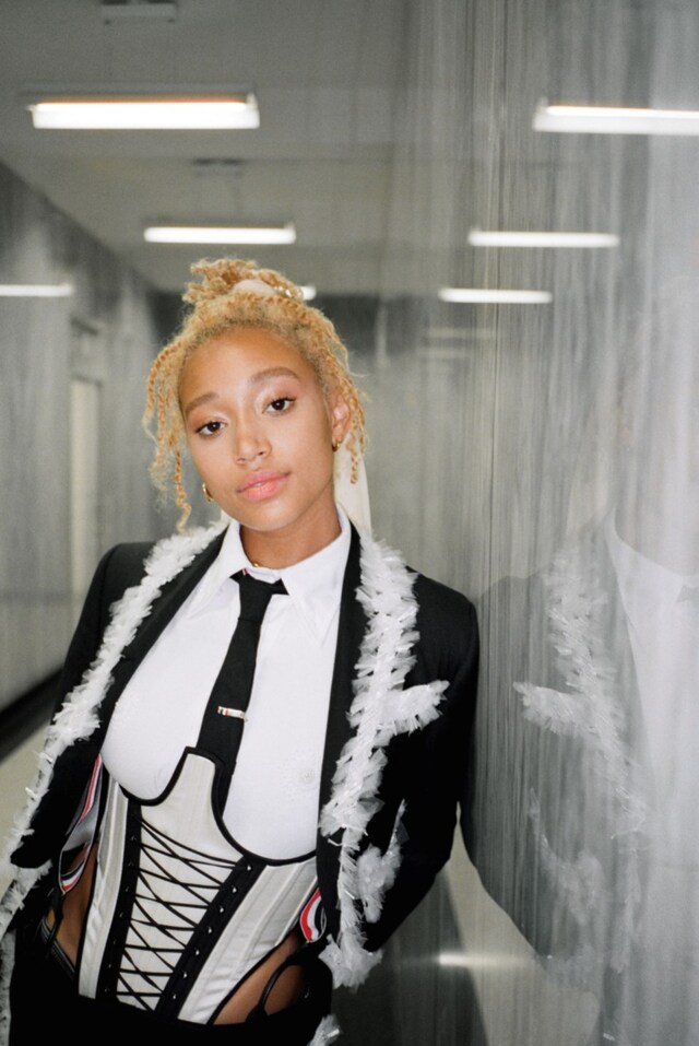 Amandla Stenberg, Thom Browne Fittings 4