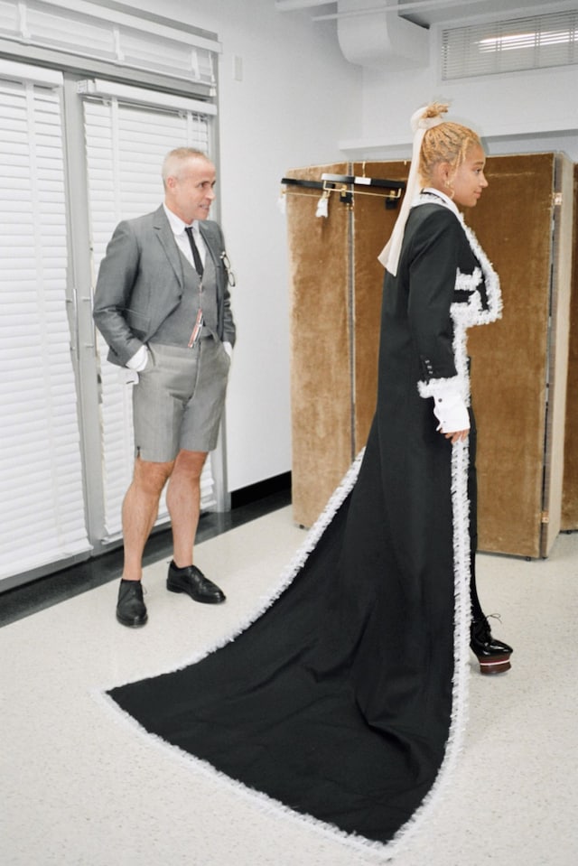 Amandla Stenberg, Thom Browne Fittings 5
