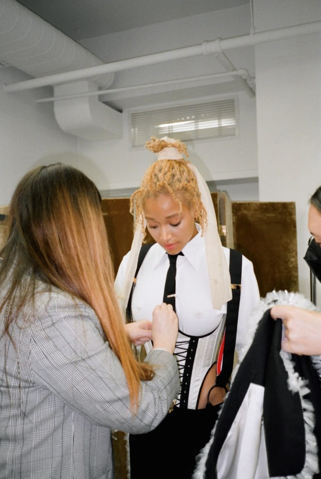 Amandla Stenberg, Thom Browne Fittings 6