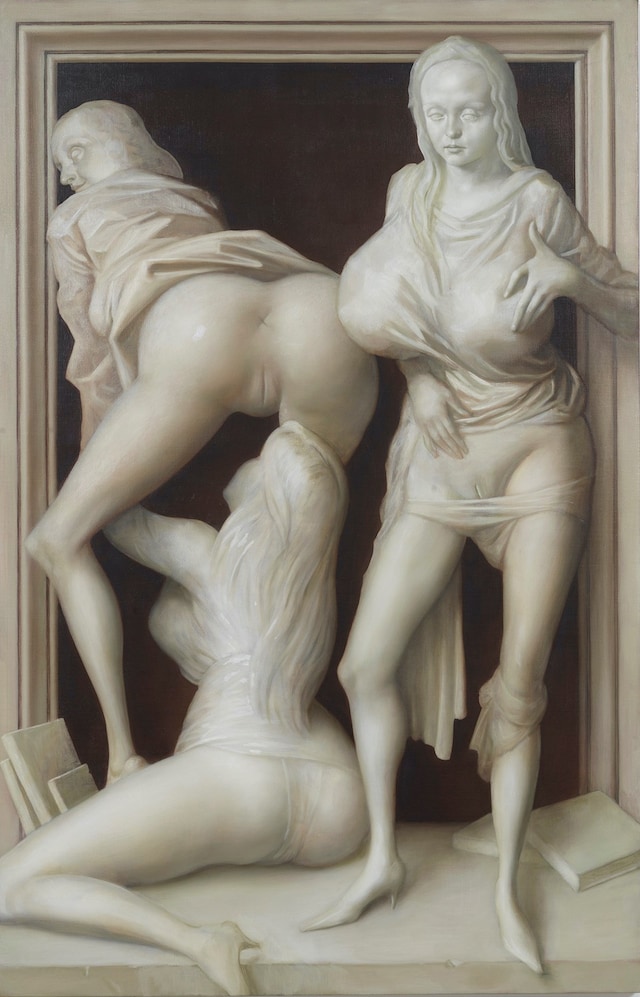 John Currin, “Memorial” (2020) 0