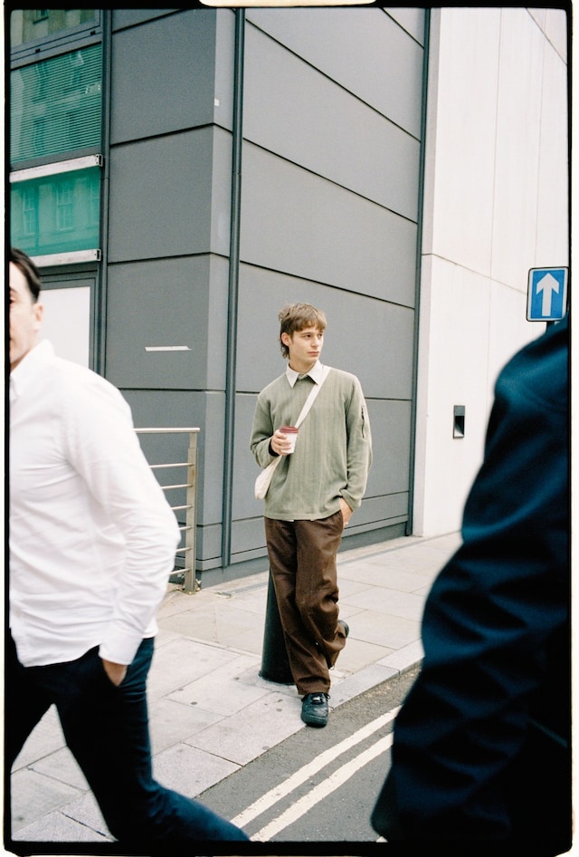Yu Fujiwara London Fashion Week SS22 Street Style 1