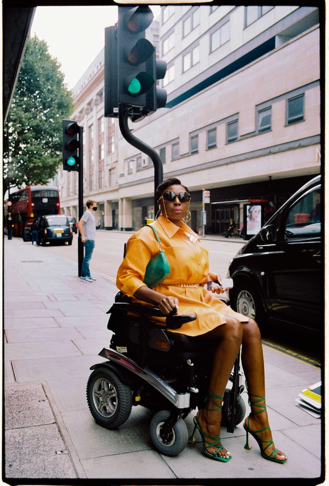Yu Fujiwara London Fashion Week SS22 Street Style 12