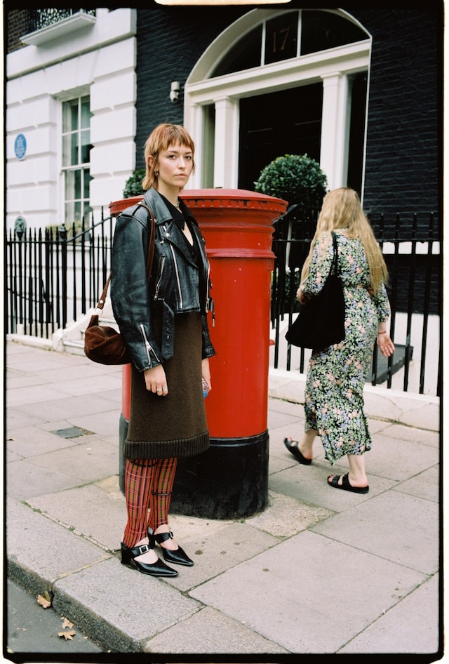 Yu Fujiwara London Fashion Week SS22 Street Style 18