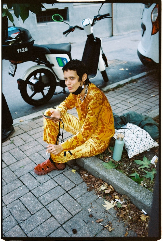 Street Style Milan Fashion Week SS22 Yu Fujiwara 19
